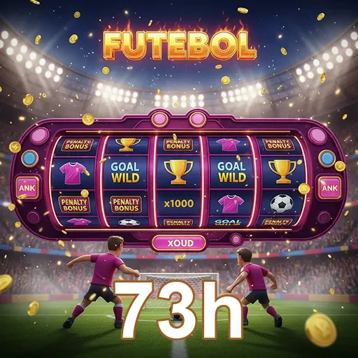 Jogo de slot inspirado no futebol disponível no site 73h, com gráficos vibrantes e temática esportiva.