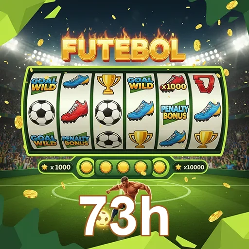 Imagem do jogo de slots de futebol disponível no site 73h.
