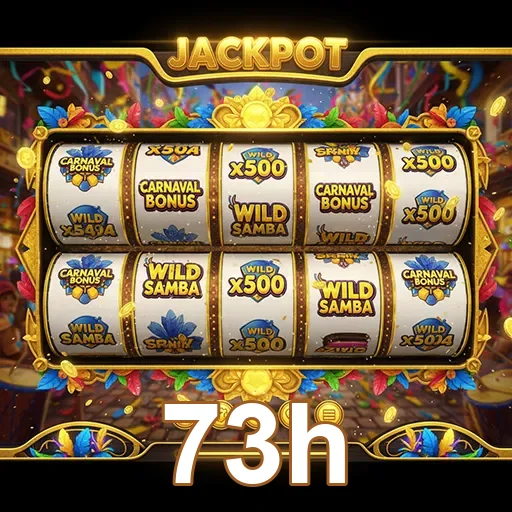 Jogo de carnaval Jackpot no site 73h, destaque da diversão e prêmios emocionantes.
