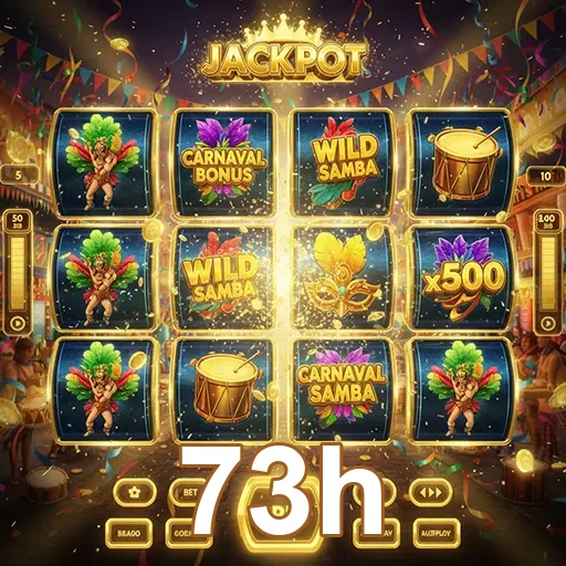 Carnaval com samba em destaque, representando a energia do site 73h.