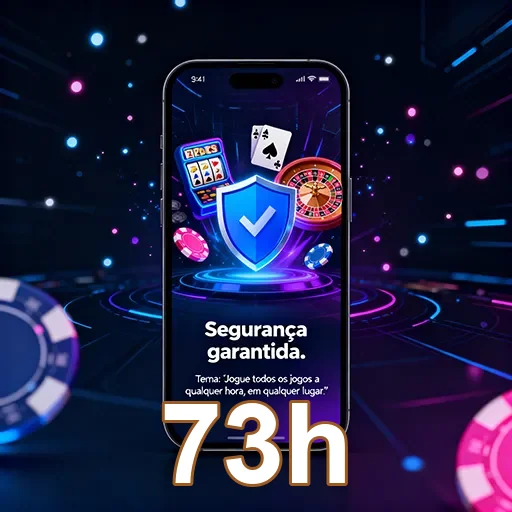 Imagem que representa a segurança garantida para celular no site 73h.